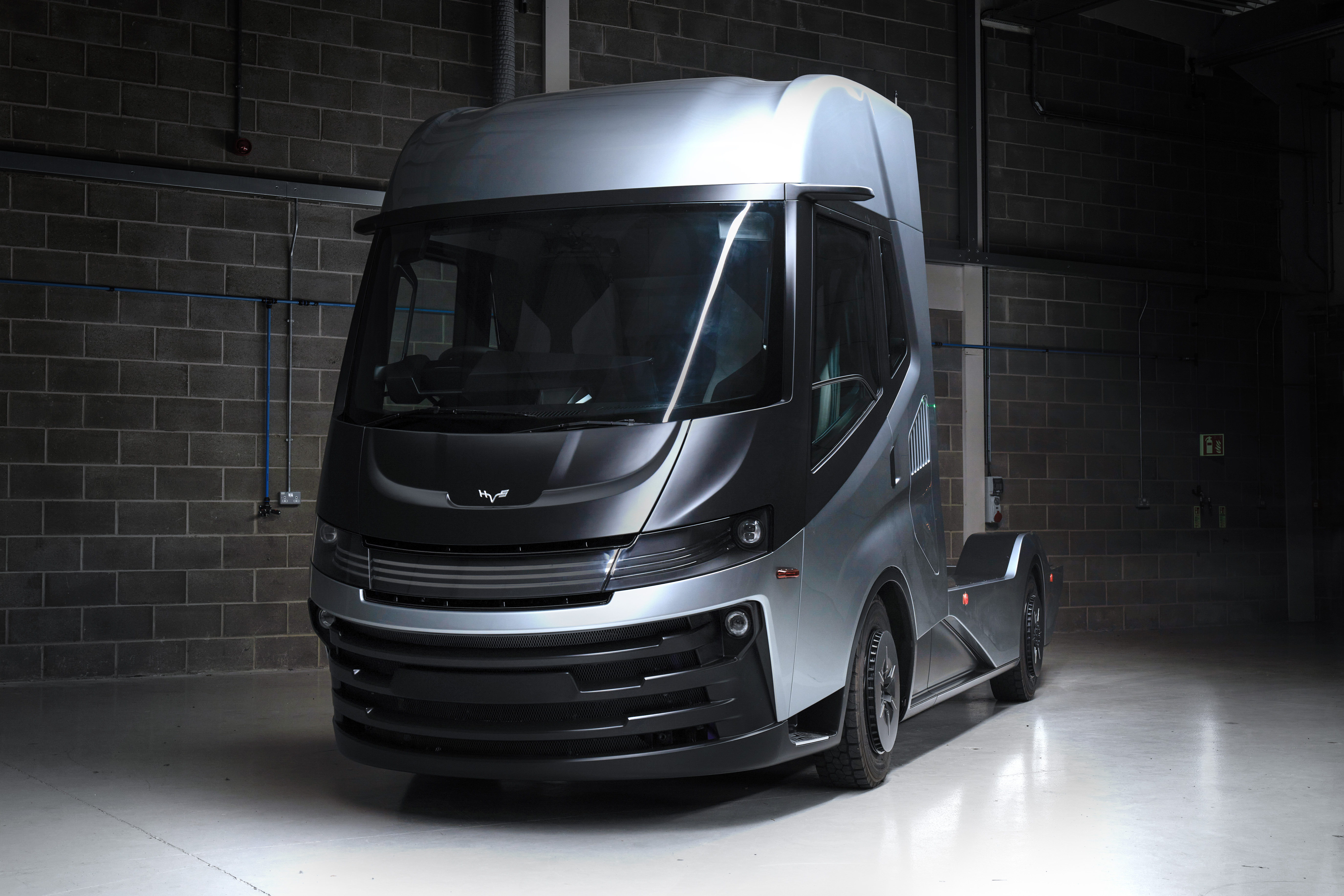 Highly Anticipated Hydrogen Tractor Unit with Space-Like Looks