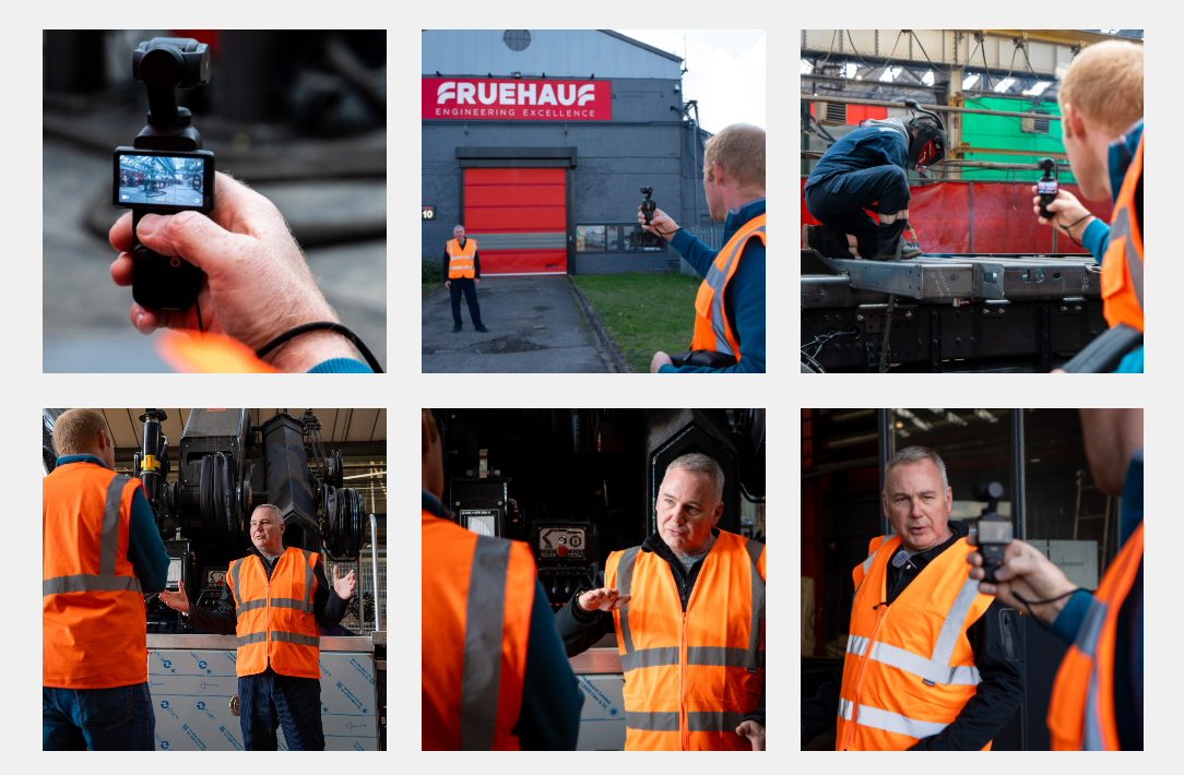 Fruehauf welcomed Sandy Kirkpatrick to the site today, a valued member of the Cereals team