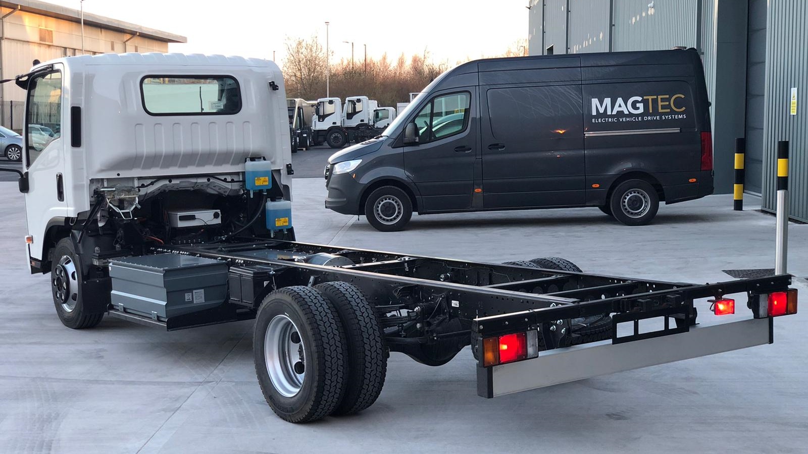 MEV75 Fully Electric Truck from Magtec