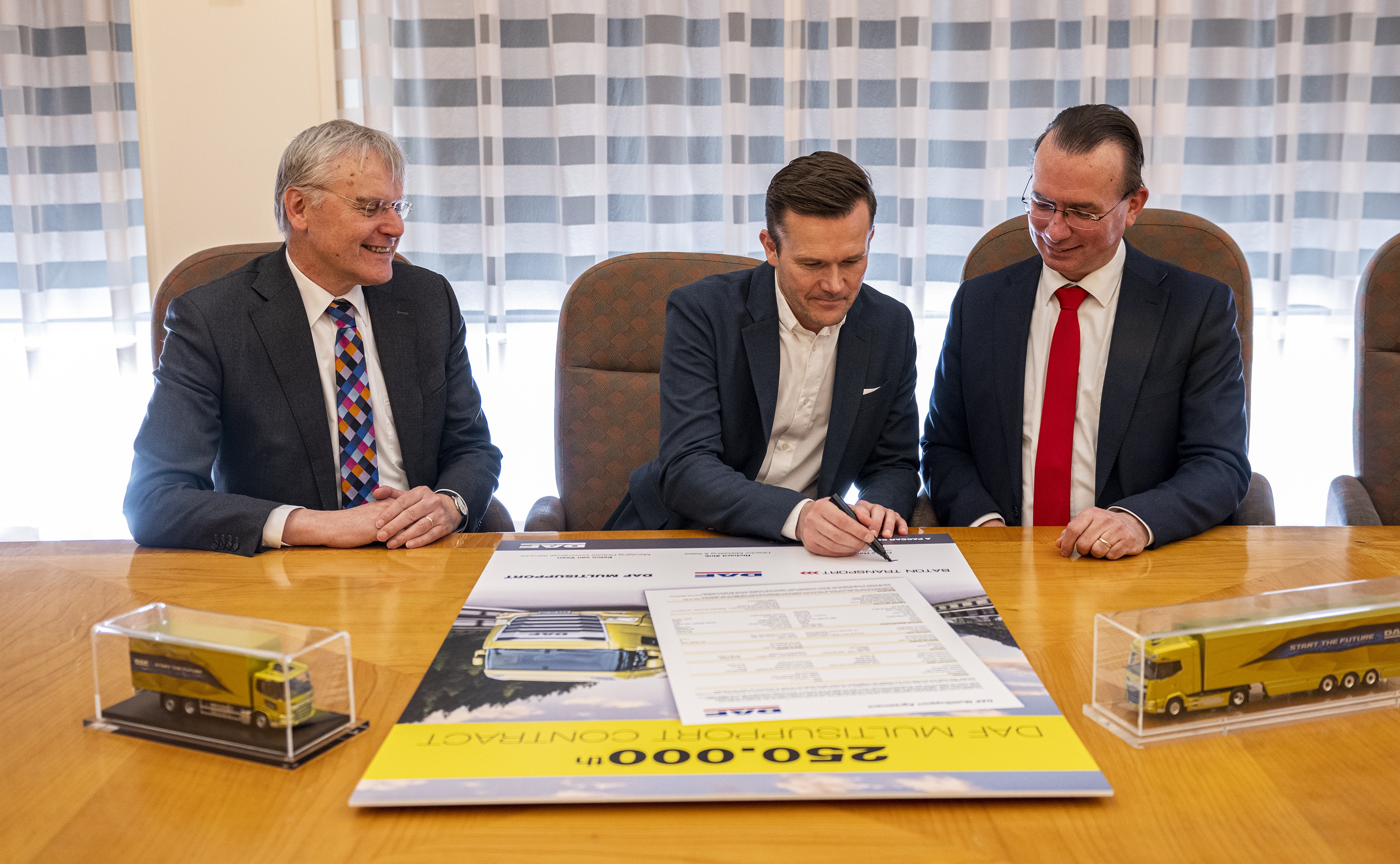 DAF 250,000th MultiSupport Service Agreement